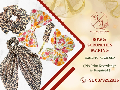 Bow and Scrunchies Making