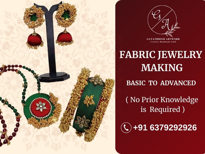 Fabric Jewelry Making