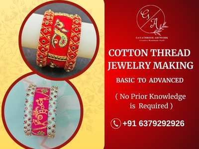 Cotton Thread Jewelry Making